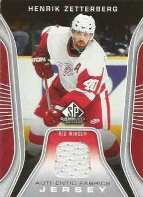 2006 SP Game Used #AF-HZ Authentic Fabrics