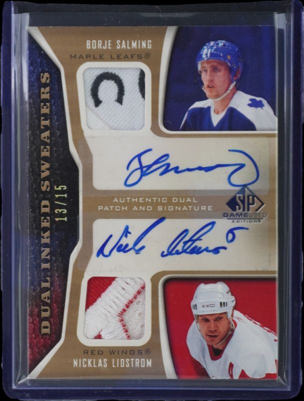 2006 SP Game Used #IS2-LS Inked Sweaters Dual Patches /15