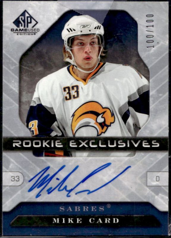 2006 SP Game Used #RE-CA Rookie Exclusives Autographs /100