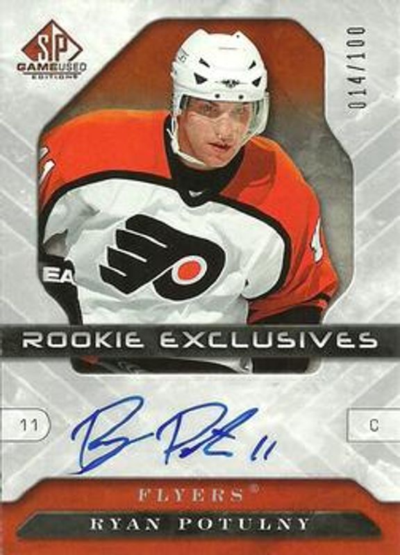2006 SP Game Used #RE-PO Rookie Exclusives Autographs /100