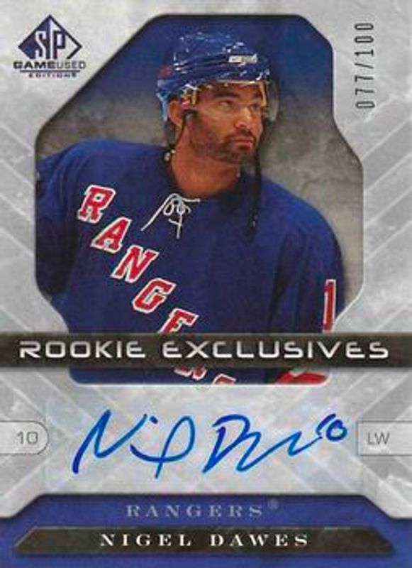 2006 SP Game Used #RE-ND Rookie Exclusives Autographs /100