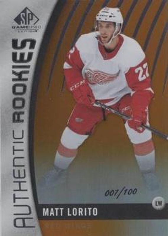 2017 SP Game Used #166 Orange Rainbow /113