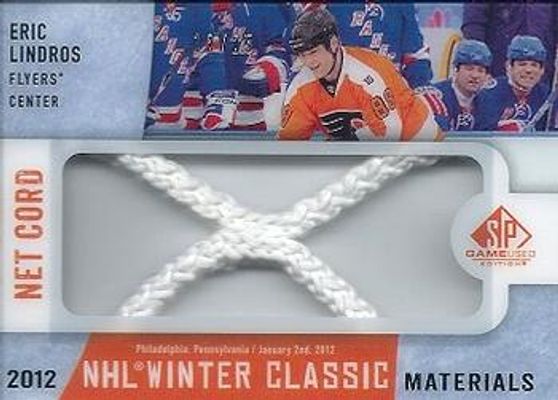 2013 SP Game Used #SCNC-EL Winter Classic Materials Net Cord /25
