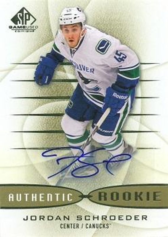 2013 SP Game Used #127 Gold Autographs