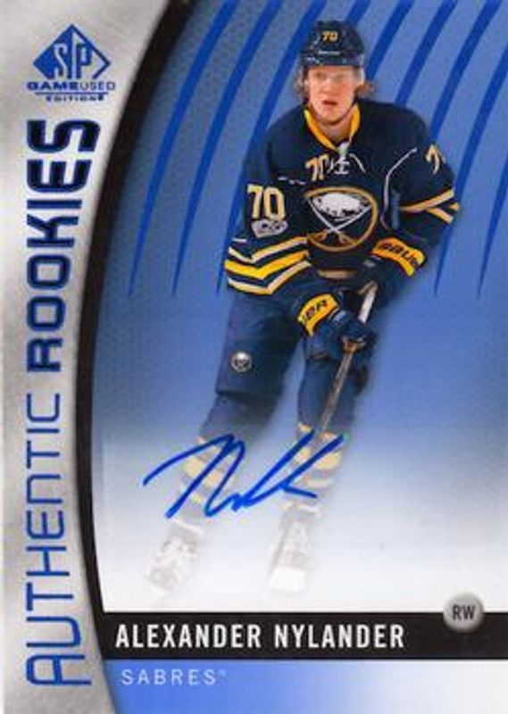 2017 SP Game Used #182 Blue Autographs