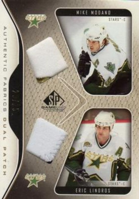 2006 SP Game Used #AF2-ML Authentic Fabrics Dual Patches /25