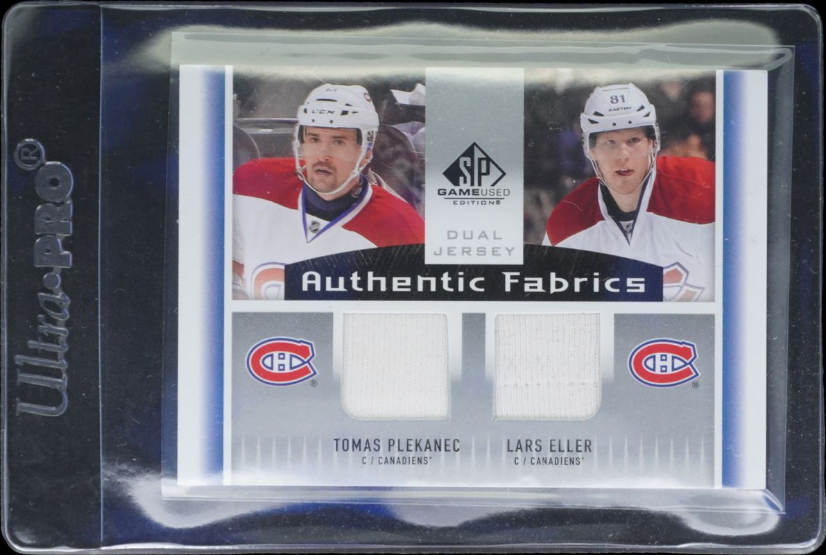2013 SP Game Used #AF2-PE Authentic Fabrics Dual
