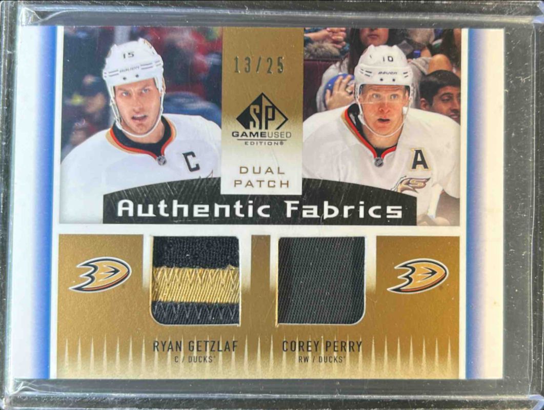 2013 SP Game Used #AF2-GP Authentic Fabrics Dual Patch /25
