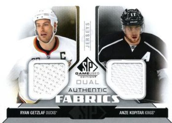 2014 SP Game Used #AF2-GK Authentic Fabrics Dual