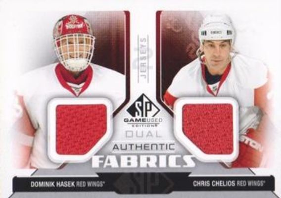 2014 SP Game Used #AF2-CH Authentic Fabrics Dual
