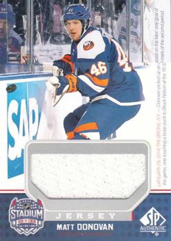 2014 SP Game Used #SS-MD Stadium Series Materials Jerseys