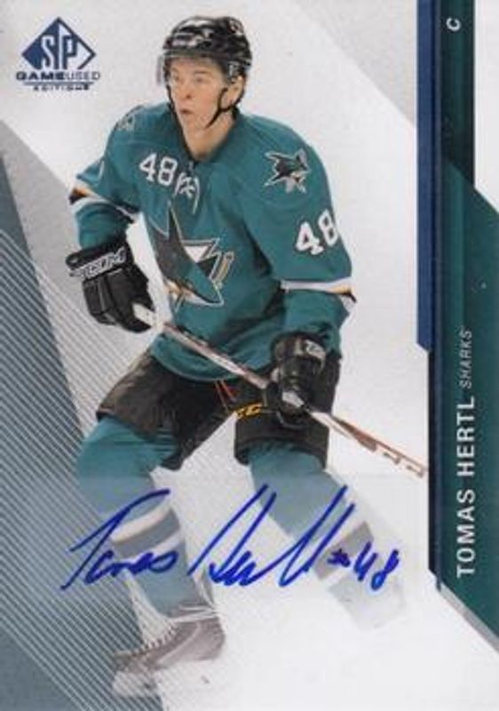 2014 SP Game Used #25 Autographs Blue