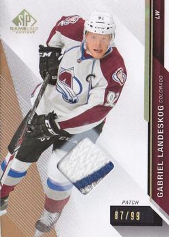 2014 SP Game Used #4 Gold Spectrum Materials Prime /99