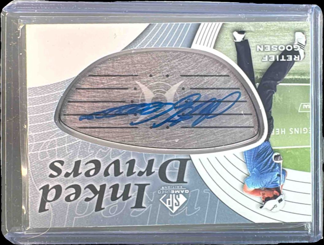 2012 SP Game Used #ID-RG Inked Drivers Silver