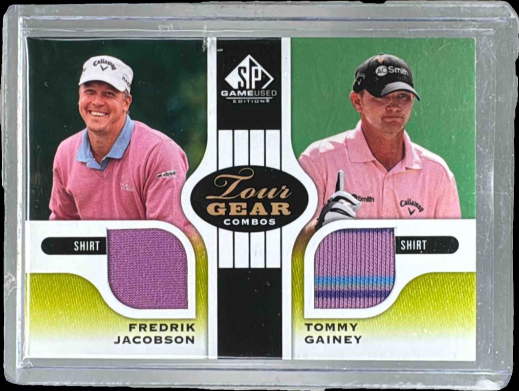 2012 SP Game Used #TG2JG Tour Gear Dual