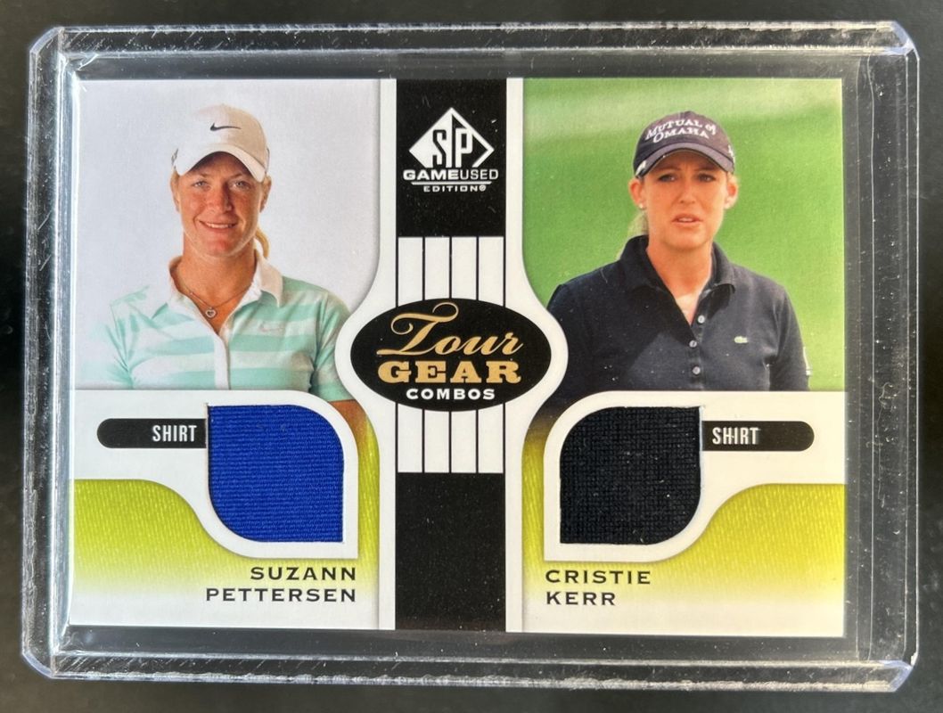 2012 SP Game Used #TG2PK Tour Gear Dual