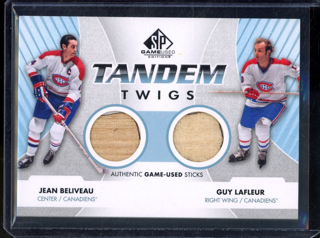 2012 SP Game Used #TT-MTL Tandem Twigs