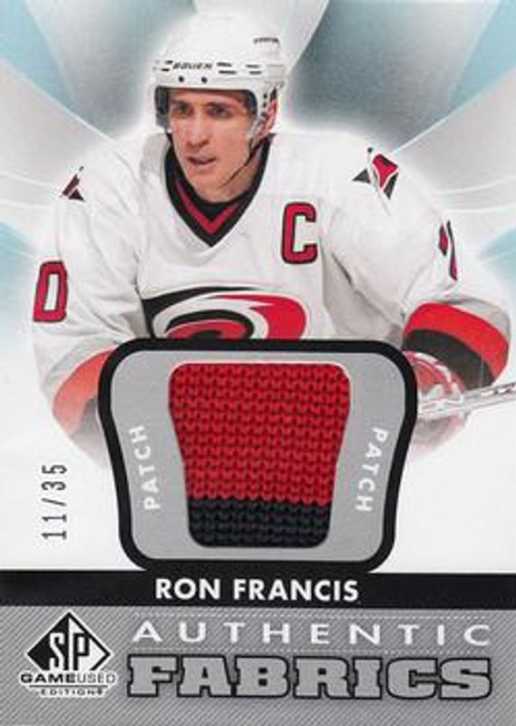 2012 SP Game Used #AF-RF Authentic Fabrics Patches /35