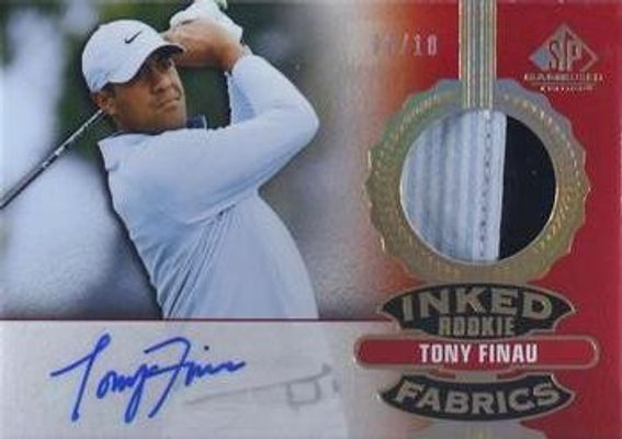 2021 SP Game Used #IRF-TF Inked Rookie Fabrics - Spectrum /3