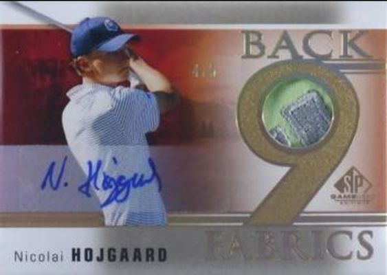 2021 SP Game Used #B9-NH Back 9 Fabrics - Spectrum /5