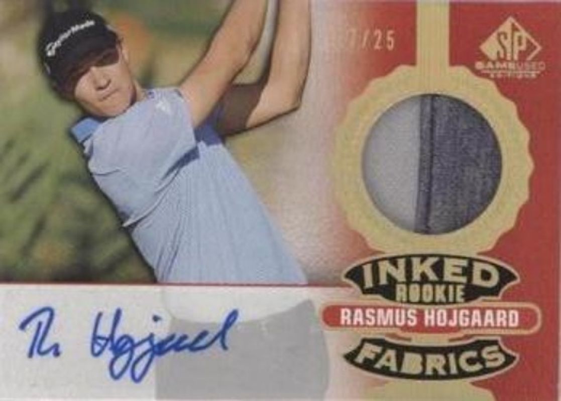 2021 SP Game Used #IRF-RH Inked Rookie Fabrics - Spectrum /3