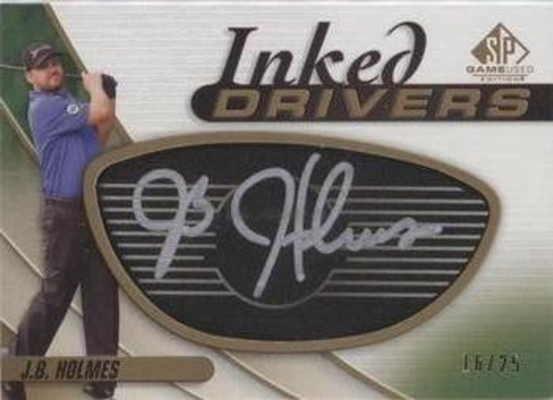 2021 SP Game Used #ID-JH Inked Drivers Black /25