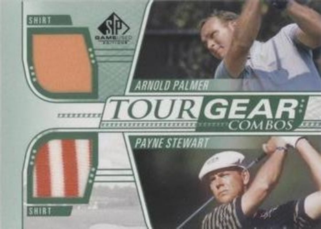 2021 SP Game Used #TG2-PS Tour Gear Combos Green