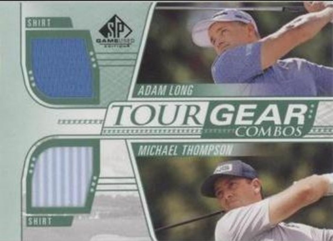 2021 SP Game Used #TG2-LT Tour Gear Combos Green