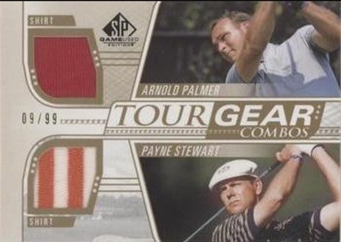 2021 SP Game Used #TG2-PS Tour Gear Combos Gold /99