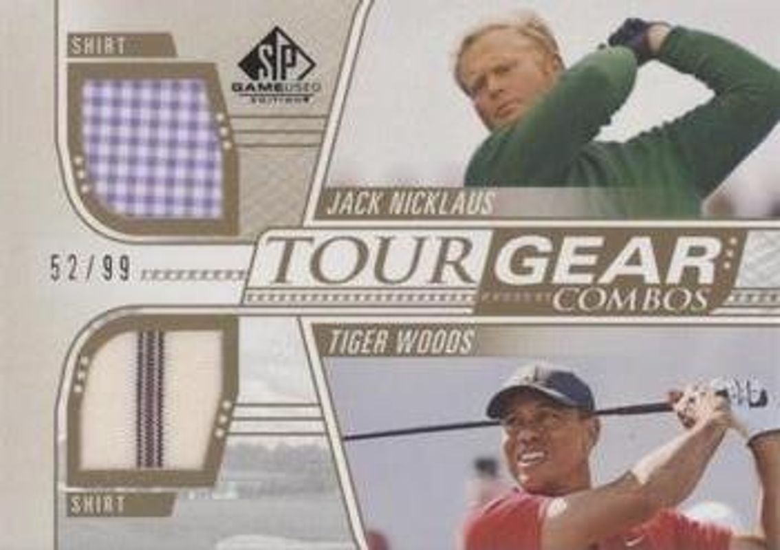 2021 SP Game Used #TG2-NW Tour Gear Combos Gold /99