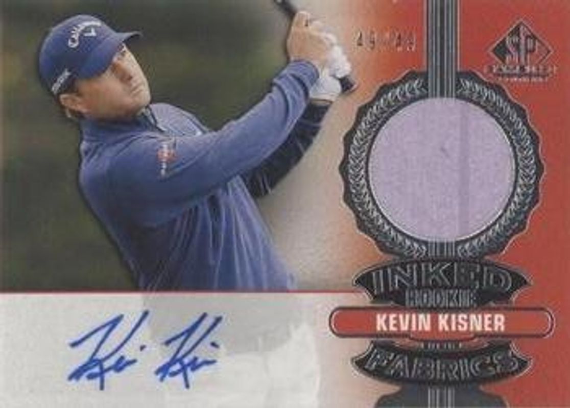 2021 SP Game Used #IRF-KK Inked Rookie Fabrics /10
