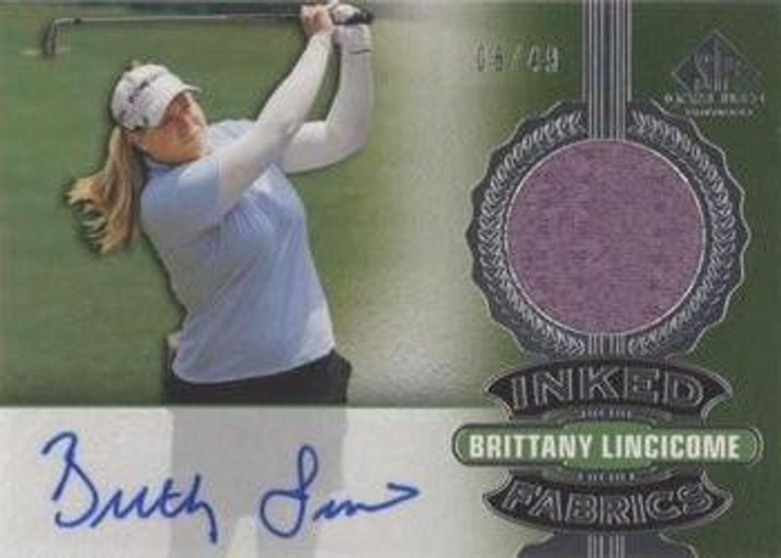 2021 SP Game Used #IF-BL Inked Fabrics /49