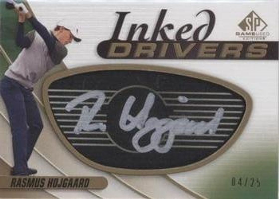 2021 SP Game Used #ID-RH Inked Drivers Black /25