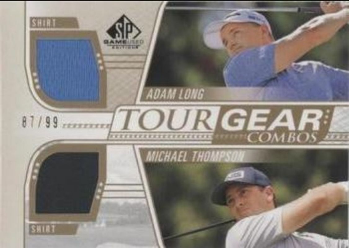 2021 SP Game Used #TG2-LT Tour Gear Combos Gold /99