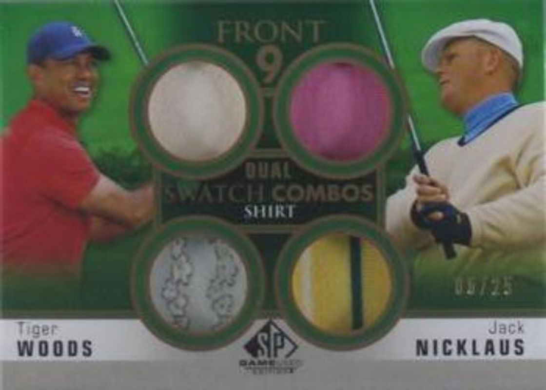 2021 SP Game Used #F92-NW Front 9 Dual Swatch Combos /25