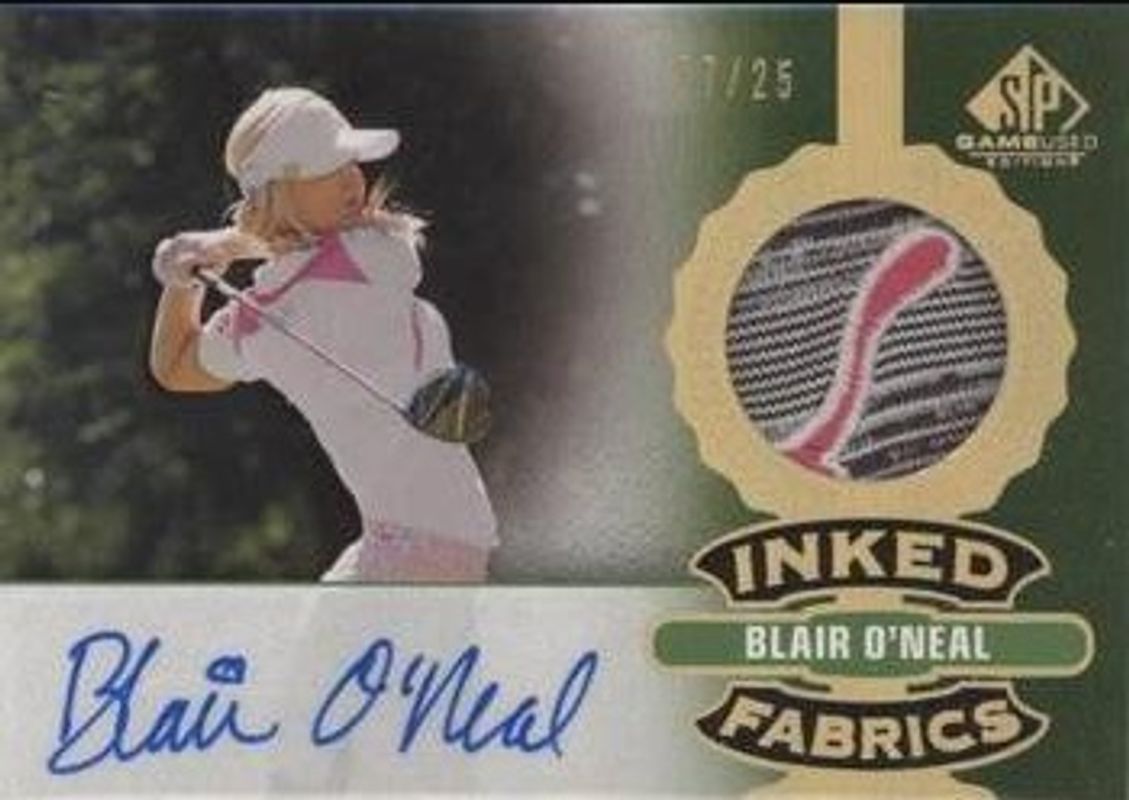 2021 SP Game Used #IF-BO Inked Fabrics - Spectrum /5
