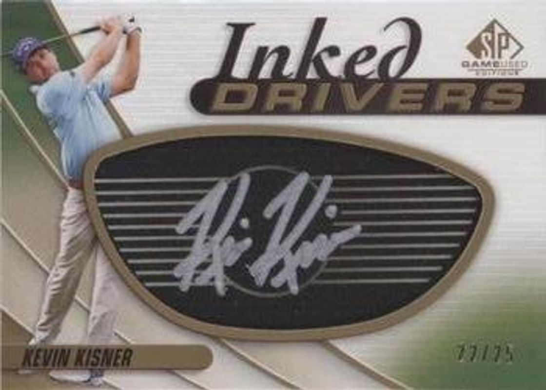 2021 SP Game Used #ID-KK Inked Drivers Black /25
