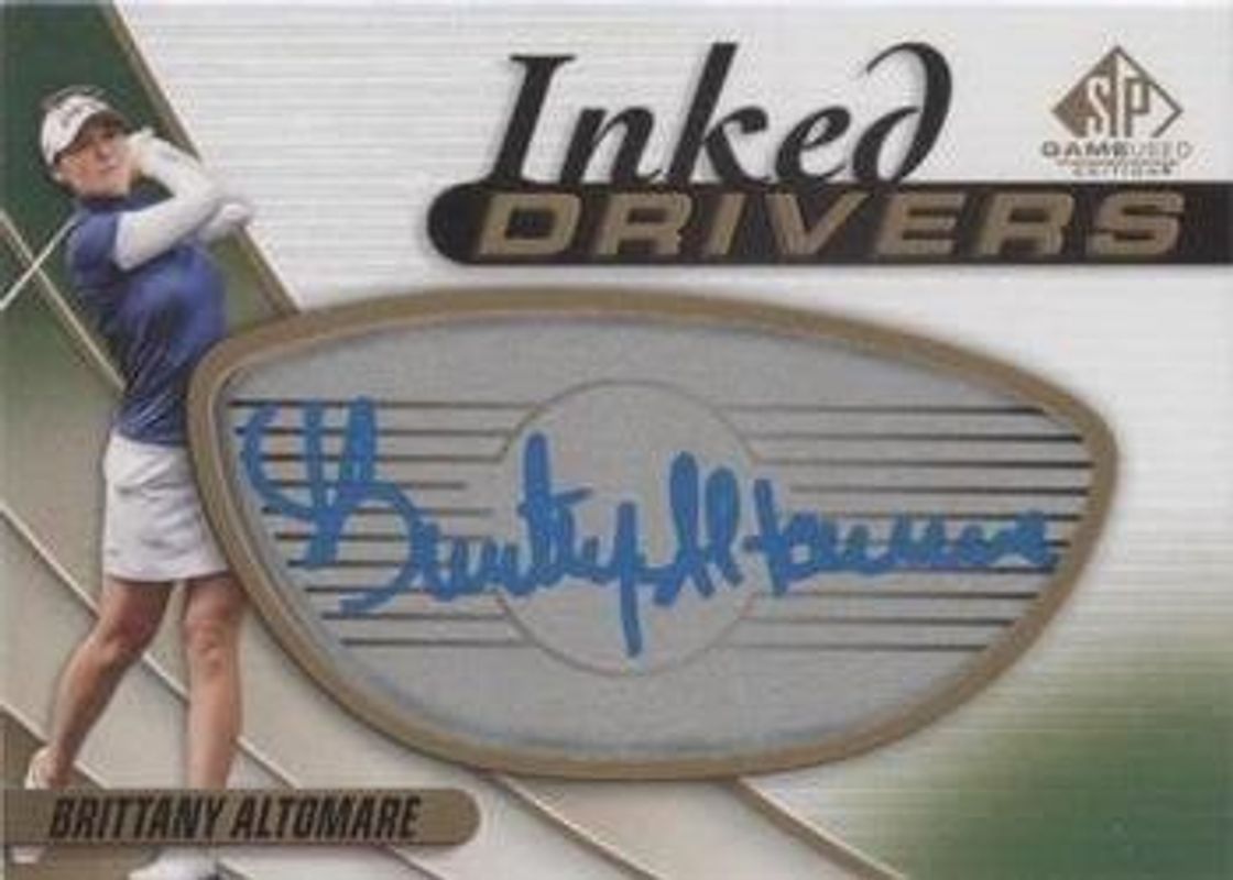 2021 SP Game Used #ID-BA Inked Drivers