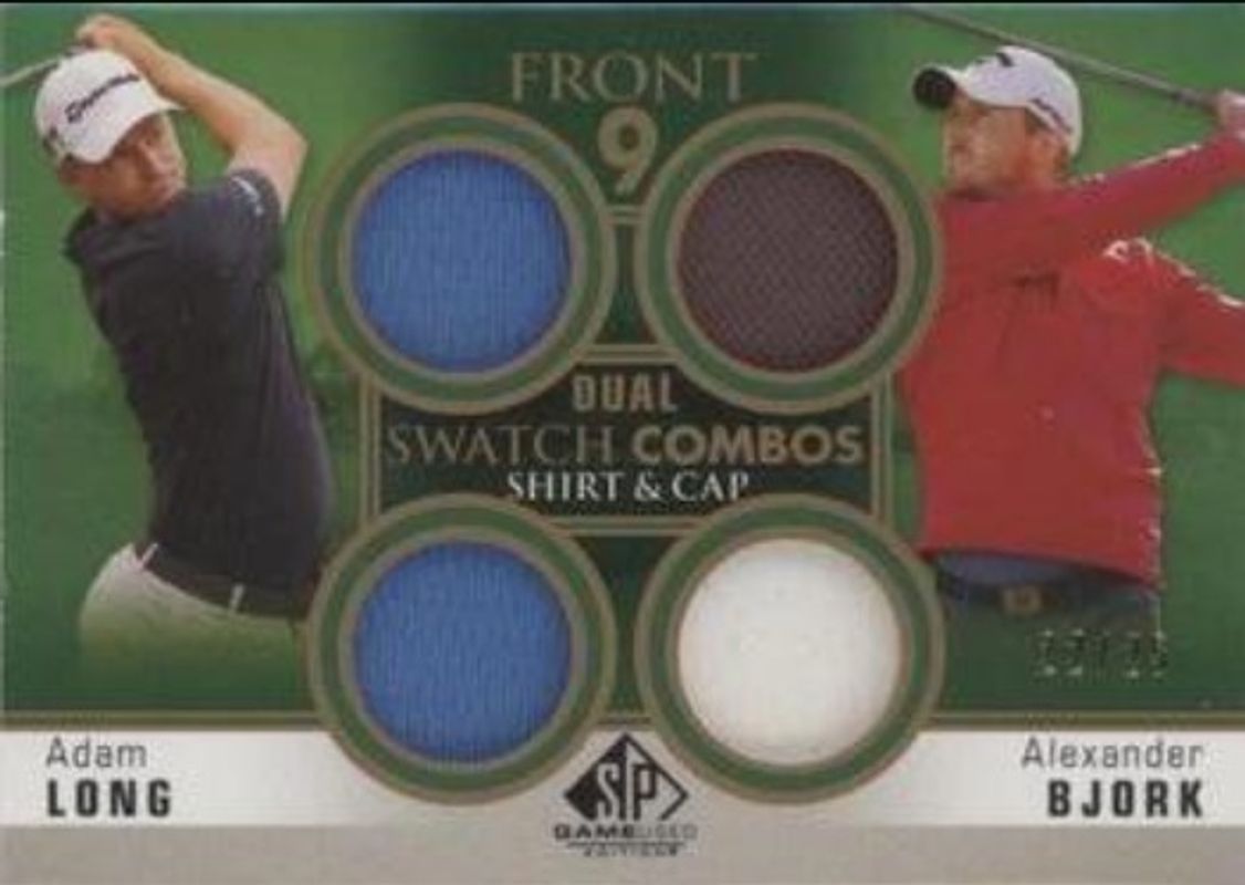 2021 SP Game Used #F92-LB Front 9 Dual Swatch Combos /25