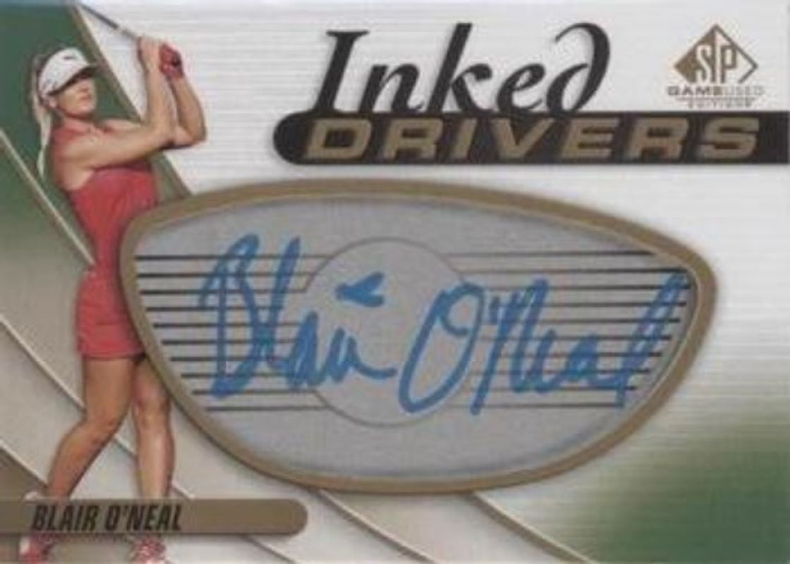 2021 SP Game Used #ID-BO Inked Drivers