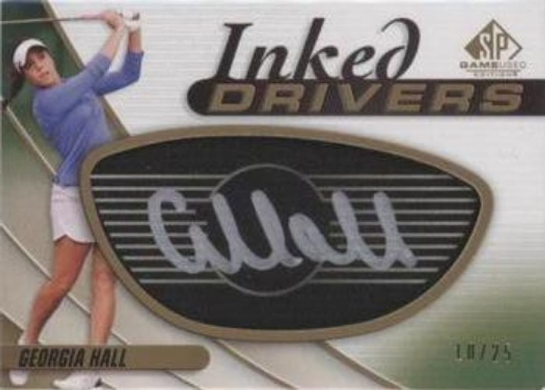 2021 SP Game Used #ID-GH Inked Drivers Black /25