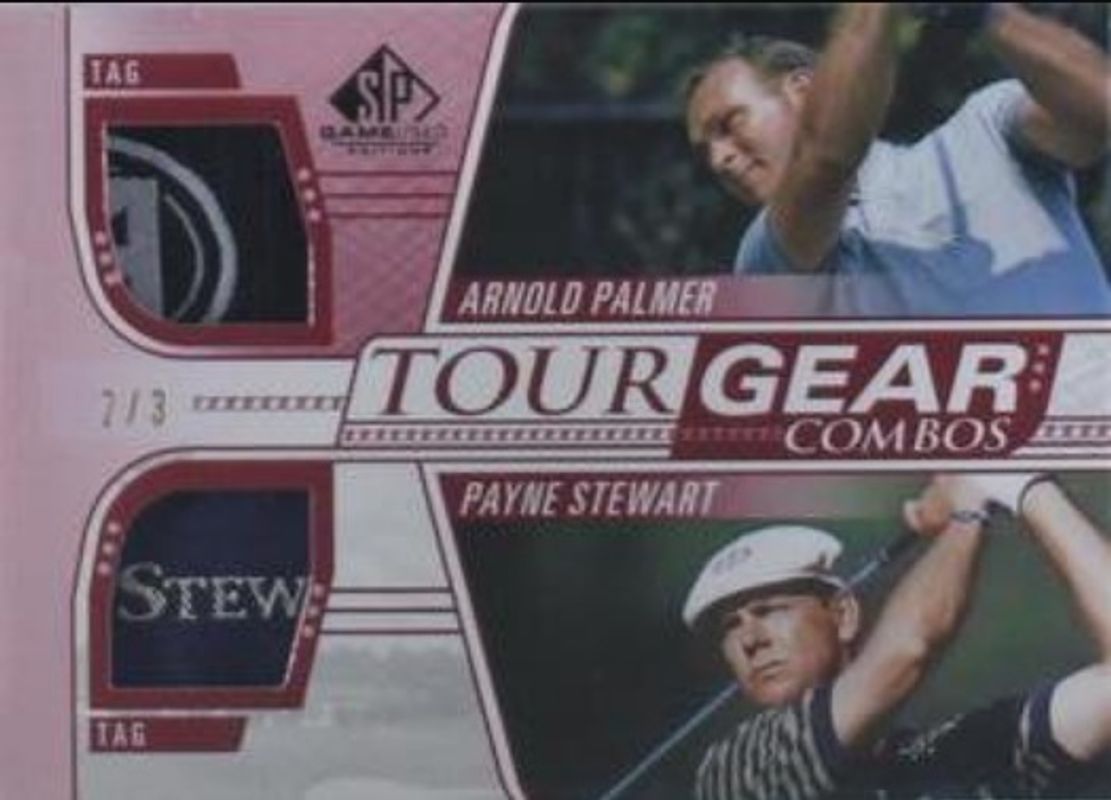 2021 SP Game Used #TG2-PS Tour Gear Combos - Red /3