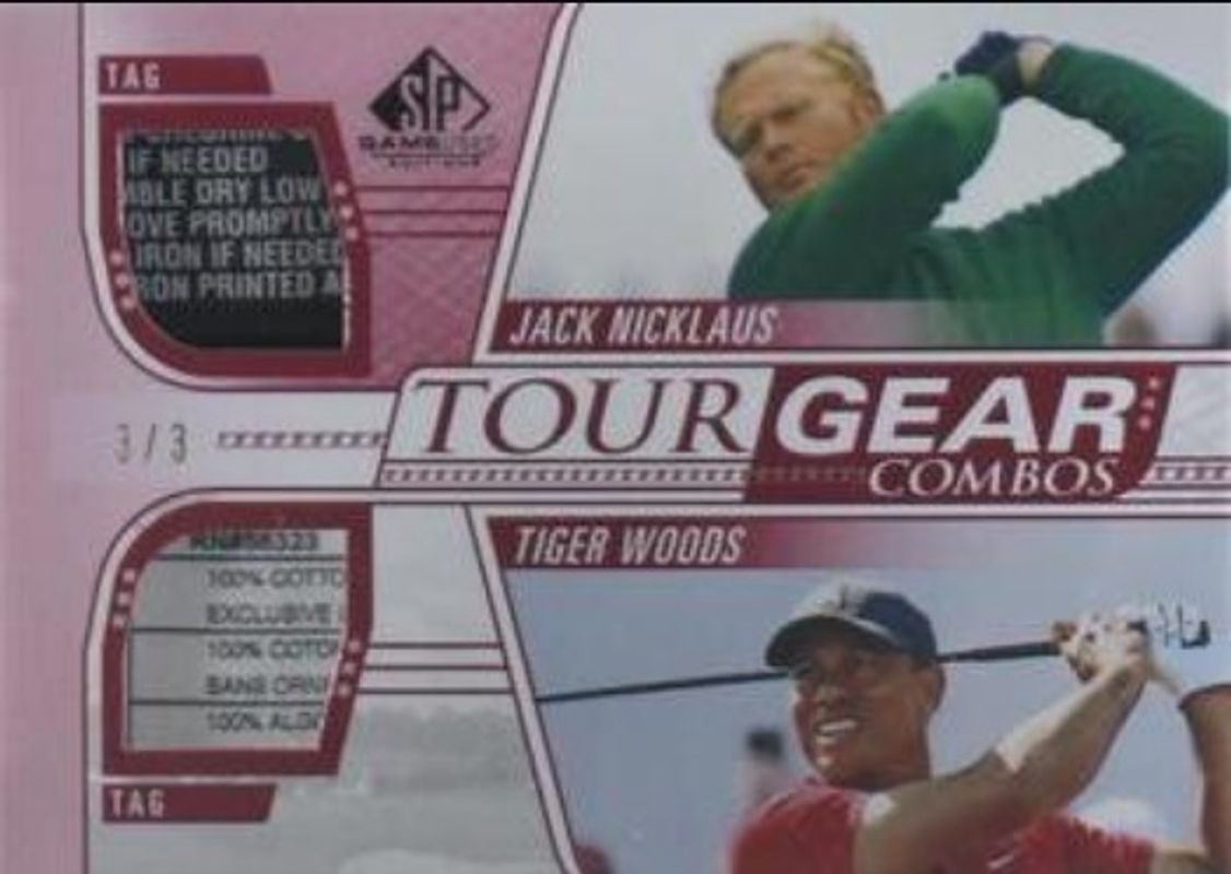 2021 SP Game Used #TG2-NW Tour Gear Combos - Red /3