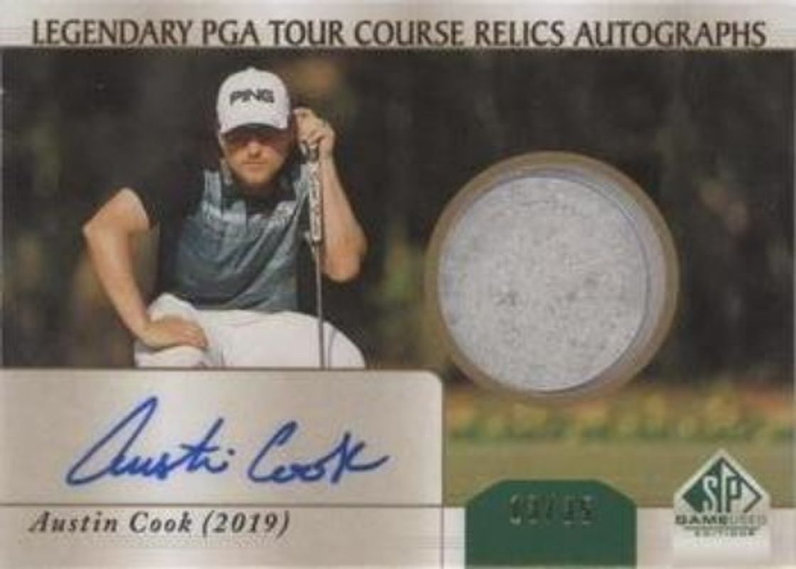 2021 SP Game Used #CRA-AC Legendary Course Relics Autographs /35