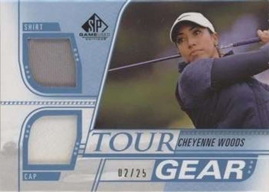 2021 SP Game Used #TG-CW Tour Gear Blue /25