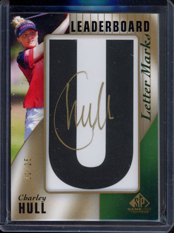 2021 SP Game Used #LM-CH Leaderboard Letter Marks /10