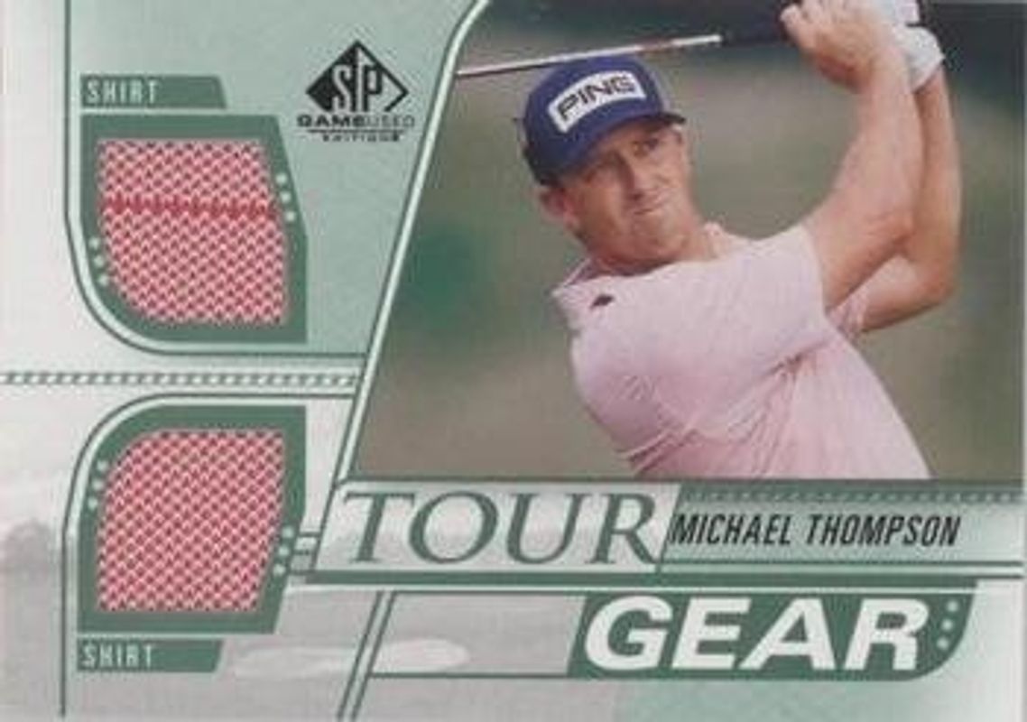 2021 SP Game Used #TG-MT Tour Gear Green
