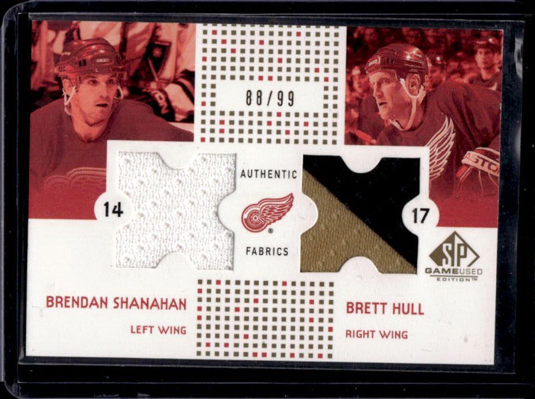 2002 SP Game Used #CF-SH Authentic Fabrics Gold /99