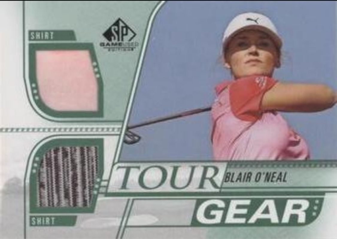2021 SP Game Used #TG-BO Tour Gear Green