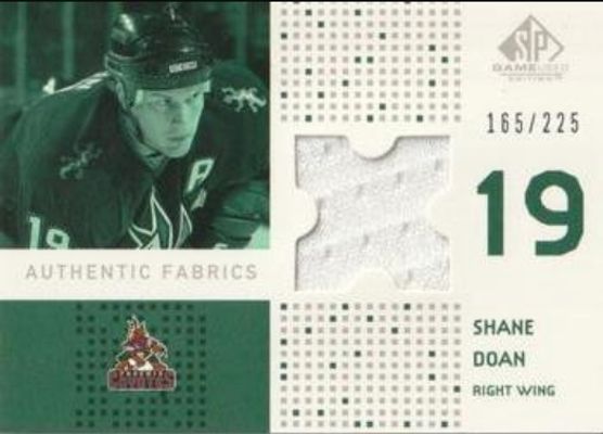 2002 SP Game Used #AF-SD Authentic Fabrics /225